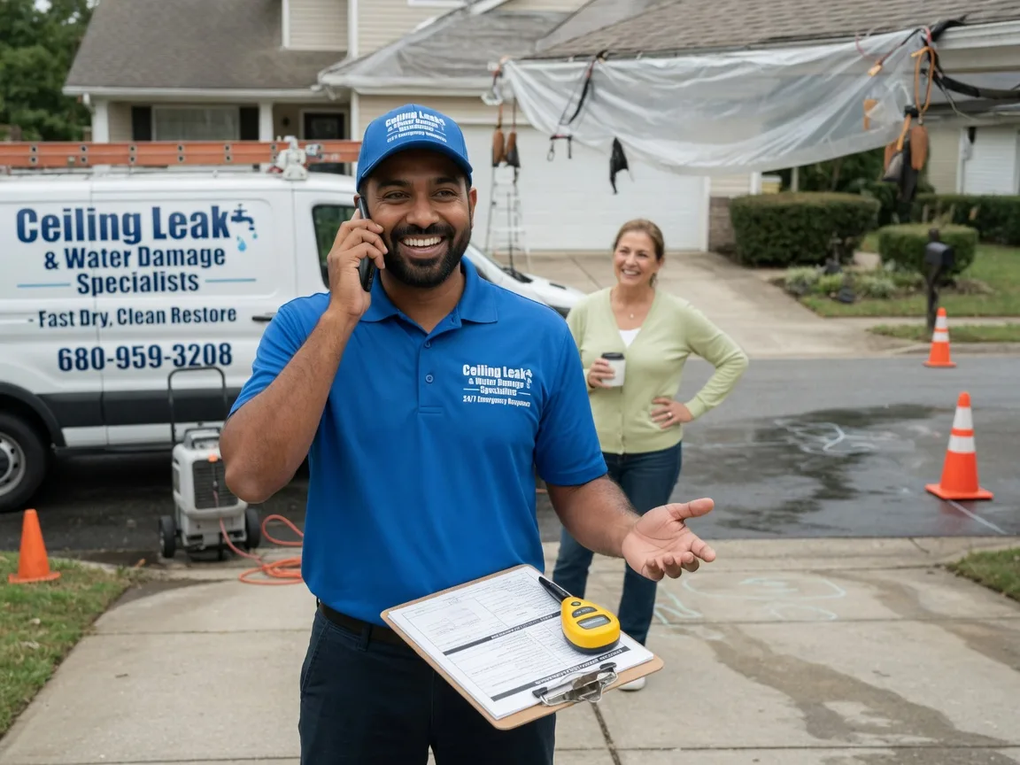 Ceiling Leak Cleanup Crawford, WV FAQs